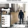 ecurity Camera Indoor - 2K WiFi Home Cameras for Baby Monitor, Pet, Dog, Smart CCTV, Alert, Siren, SD Card Storage, Works with Alexa (G7-2P) Image 7