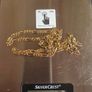 Extra long gold necklace Figaro designed 9ct Image 5