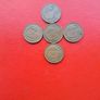 5 X 1980s Pennies 1p Image 2