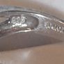 Lovely sterling silver ring with Diamonique CZ Image 3