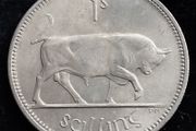 Ireland - 1966 - Irish 1s - Shilling - Bull - KM.14a - UNC - [2690]
