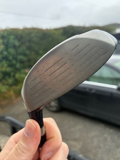 Calvin Klein golf bag and clubs