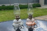 Antique Victorian Oil Lamps