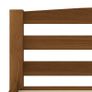 Bed Frame Honey Brown Solid Pinewood 120x200 cm Image 5