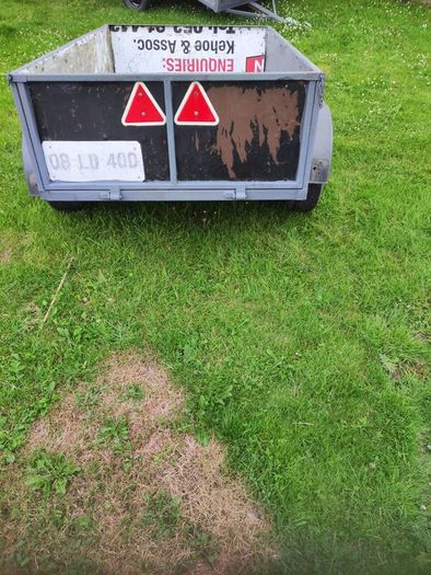 single axel trailer for sale