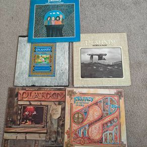 Planxty, 5 x LPs collection, Irish Trad folk, Christy Moore
