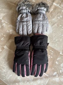 Next & H&M girls insulated gloves age 8-10 years