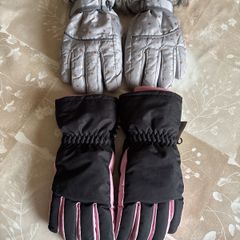 Next & H&M girls insulated gloves age 8-10 years