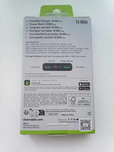 Power Bank- 10000 mAh
