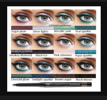 2in1 Makeup Set: Sparkly Eyeliner + Amazing Eyeshadow Palette + other makeup available