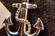 Charming pair of cufflinks Martian landscape.