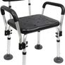 Adjustable Bath Tub Shower Chair For Elderly, Pregnant Woman Bench Bathroom Stool Seat Image 8