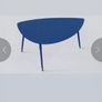 Ikea small blue table Image 2