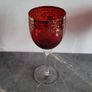 Vintage red wine glasses x 6 Image 3
