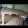 solid wooden kitchen table Image 5