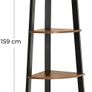 New 5 Tier Industrial Corner Bookcase (159cm) FREE P&P Image 3