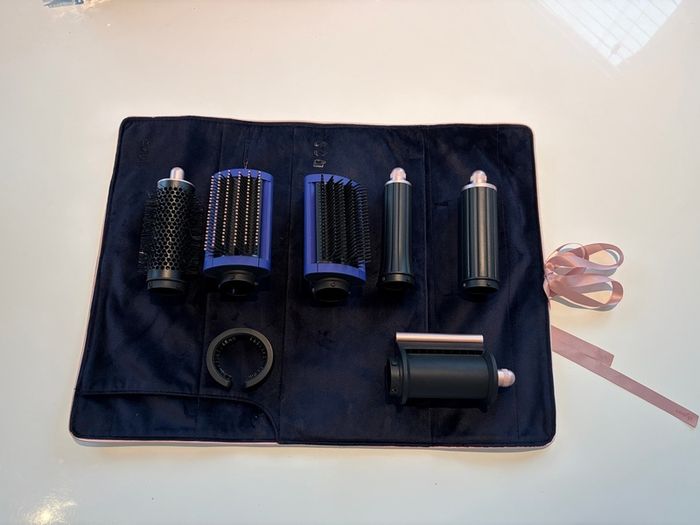 Dyson Airwrap multi styler Complete Long in Vinca blue and Rose