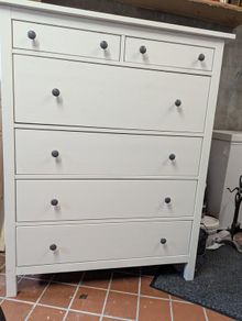 chest of drawers- solid wood