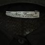 Classic Black Long Sleeve Button-Down Shirt - Size S/M Image 3