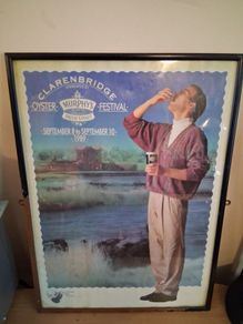 Murphy's Stout Clarenbrdge Oyster Festival Poster original
