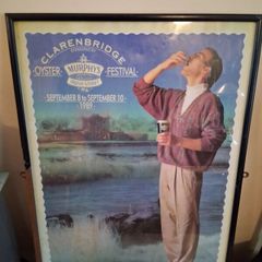Murphy's Stout Clarenbrdge Oyster Festival Poster original
