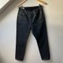 Levis 501 Wax Coated Straight Leg Jeans W27 L30 Image 2