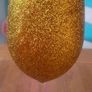 Leopard print glitter wine glass Image 5
