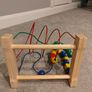 Ikea mula wooden bead Rollercoaster toddler toy Image 2