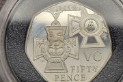 Royal Mint 2006 Silver Proof 50p Victoria Cross The Aword VC Coin in Original Capsule