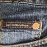 Dolce and Gabbana ladies denim diamante design jeans 31 waist and 31 leg in very good condition with no issues see last two photos for exact measurements FREE STANDARD POSTAGE INCLUDED Image 5