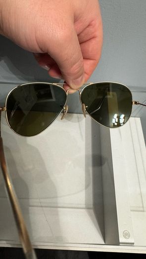Ray Ban Aviator Mirror Blue