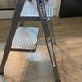 Werner 2 Thread Grey Step Stool Image 4