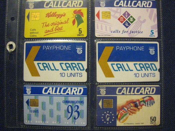 CALLCARDS - Fantastic Collection incl rare & test