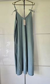 Denim Maxi Dress Size Large
