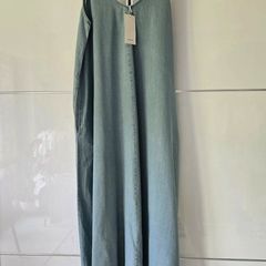 Denim Maxi Dress Size Large