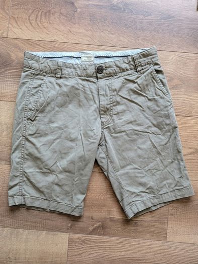 Selected Homme Tailored Chino Shorts (Slate Grey) - Size W30-W31