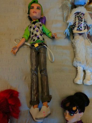 Monster high dolls plays etc and accessories