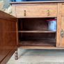 Antique oak sideboard / TV stand Image 7