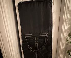 Carlton suit and dress black travel carry case