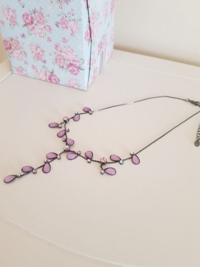 Purple Costume Necklace