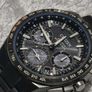 Citizen Attesa CC9017-59L Satellite Wave GPS Eco Drive Light in Black Titanium Limited Edition Image 7