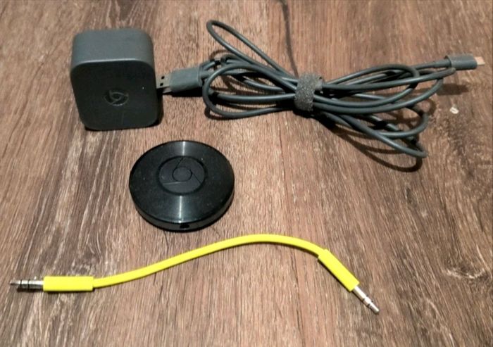 Google Chromecast Audio 2nd Generation Media Streamer - Black