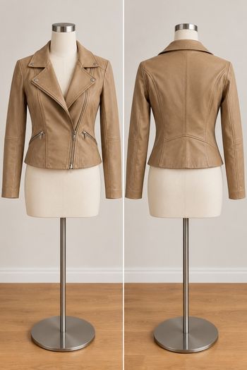 Karen Millen leather jacket