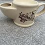 Vintage Wade England Ceramic Shaving Scuttle Mug Retro Biplane SE5A Design Image 2