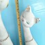 2 Cats vintage long neck ornaments Image 9