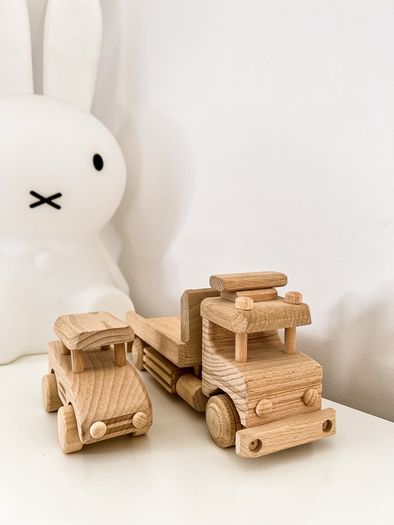 Wooden Truck and Car Toy