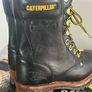 Vintage Caterpillar Black 8 Hole Work Boots size 4 Image 8