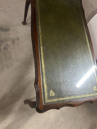 Glass top coffee table