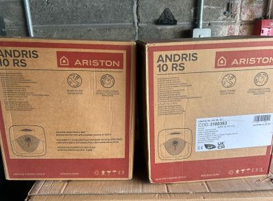 2 x water heaters Aristide 10L 2kw
