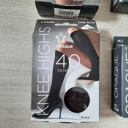 brand new tights,  knee highs bundle